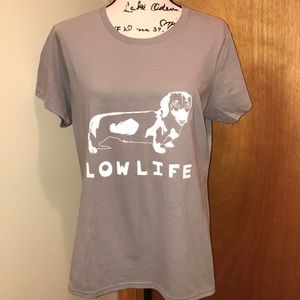 🐶NWOT Dachshund Ladies “LowLife” T-shirt